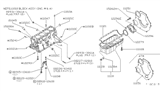 Diagram for Nissan Stanza Oil Pan - 11110-D0201