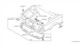 Diagram for 1983 Nissan Stanza Air Duct - 62860-D1210