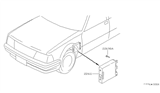 Diagram for 1984 Nissan Stanza Engine Control Module - 22611-D2201