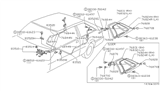 Diagram for Nissan Stanza Weather Strip - 83332-D1000