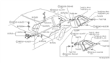 Diagram for 1983 Nissan Stanza Weather Strip - 83332-D1000