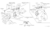 Diagram for 1983 Nissan Stanza EGR Valve - 14710-D1800