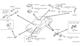 Diagram for Nissan Stanza Dipstick - 25070-89972