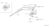 Diagram for 1986 Nissan Stanza Wiper Motor - 28710-D0800