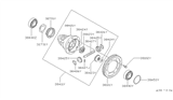 Diagram for 1983 Nissan Sentra Differential - 38421-01X11