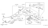 Diagram for 1984 Nissan Stanza Shift Cable - 34935-D0102