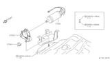 Diagram for 1988 Nissan Stanza Fuel Pump - 17011-D3300