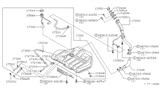 Diagram for 1986 Nissan Stanza Fuel Filler Neck - 17228-D0102