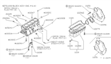 Diagram for 1985 Nissan Stanza Oil Pan - 11110-D0203