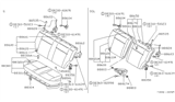 Diagram for 1983 Nissan Stanza Seat Cushion - 88300-D2902