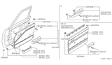 Diagram for 1982 Nissan Stanza Weather Strip - 80936-D0200