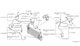 Diagram for 1985 Nissan Stanza HVAC Pressure Switch - 92225-01E00