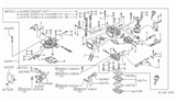 Diagram for 1983 Nissan Stanza Carburetor - 16010-D1701