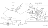 Diagram for 1982 Nissan Stanza Blower Control Switches - 27500-D1200