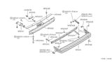 Diagram for 1983 Nissan Stanza Bumper - 85030-D1630