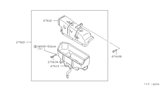 Diagram for 1985 Nissan Stanza Air Duct - 27850-D3300