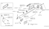 Diagram for 1984 Nissan Stanza Door Handle - 80670-D0102