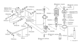 Diagram for 1989 Nissan 300ZX Sway Bar Bushing - 55325-D0100