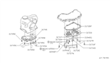 Diagram for 1982 Nissan Stanza Valve Body - 31705-01X62