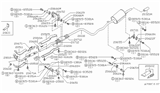 Diagram for Nissan Stanza Muffler - 20100-D1600