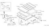 Diagram for 1987 Nissan Sentra Sun Visor - 96401-69A60