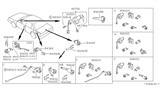 Diagram for Nissan Van Car Key - KEY00-00079