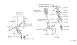 Diagram for Nissan Sentra Bump Stop - 54052-50A00