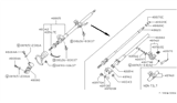 Diagram for 1989 Nissan Sentra Intermediate Shaft - 48820-60A00