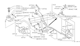Diagram for 1990 Nissan Sentra Power Steering Hose - 49721-85A10
