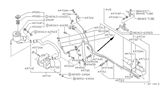 Diagram for 1989 Nissan Sentra Power Steering Hose - 49721-85A10