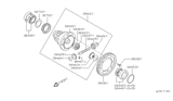 Diagram for 1989 Nissan Sentra Differential Bearing - 38440-70A00