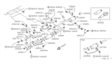 Diagram for Nissan Pulsar NX Exhaust Pipe - 20010-61A00