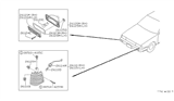 Diagram for 1990 Nissan Sentra Light Socket - 26241-84A00