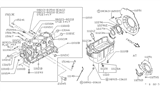 Diagram for Nissan 200SX Crankshaft Seal - 12297-77A00