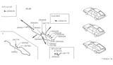 Diagram for Nissan Sentra Windshield Washer Nozzle - 28970-69A00