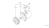 Diagram for 1987 Nissan Sentra A/C Compressor - 92600-61A10