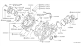 Diagram for 1990 Nissan Sentra Transfer Case Cover - 33117-10R01