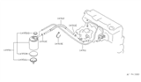 Diagram for Nissan Sentra Vapor Canister - 14950-D3500