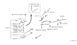 Diagram for 1988 Nissan Sentra Parking Brake Cable - 36530-70A01