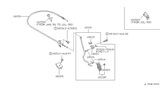 Diagram for 1990 Nissan Sentra Accelerator Cable - 18201-84A00