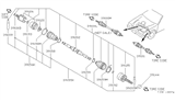 Diagram for 1990 Nissan Sentra Axle Shaft - 39202-55A50