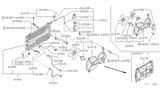 Diagram for 1987 Nissan Sentra Oil Cooler Hose - 21631-54A00