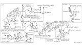 Diagram for 1988 Nissan Sentra Air Duct - 62860-60A00