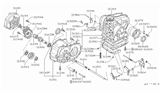 Diagram for Nissan Sentra Transmission Pan - 31390-01X11