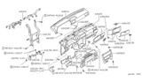 Diagram for Nissan Sentra Glove Box - 68500-84A00