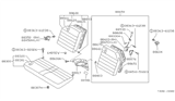 Diagram for 1987 Nissan Sentra Seat Cushion - 88300-69A80