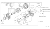 Diagram for Nissan Sentra Voltage Regulator - 23133-58S00
