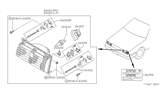 Diagram for 1989 Nissan Sentra Headlight - 26098-61A00