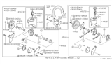 Diagram for 1987 Nissan Sentra Power Steering Reservoir - 49180-50A01