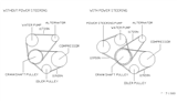 Diagram for 1989 Nissan Sentra Drive Belt - 11720-Q5201